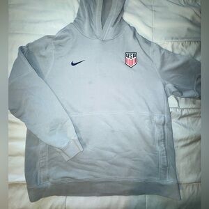 Nike Team USA Gray Hoodie